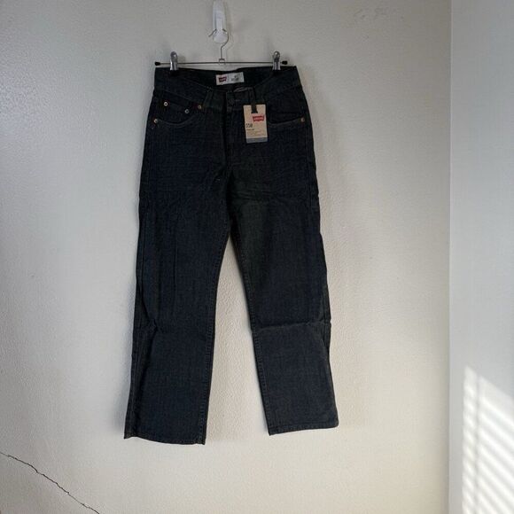 LEVI’S 550 Humboldt Relaxed Fit Tapered Denim Jean Gray Size 14 Reg 27x27 Gray - Picture 2 of 7